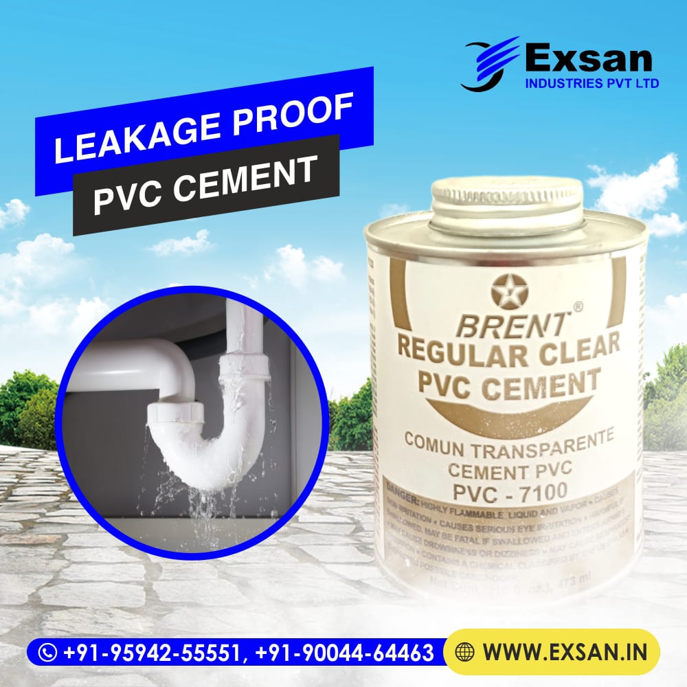 EXSAN TRUGLUE – Super thick, heavy-duty solvent cement for PVC, UPVC, CPVC &amp; ABS pipes (1”–30”). Fast-setting, high-pressure &amp; heat-resistant. One grade. Zero mess. 24-month shelf life. Trusted worldwide.
🔗 exsan.in
📍 bit.ly/3TgxmM1