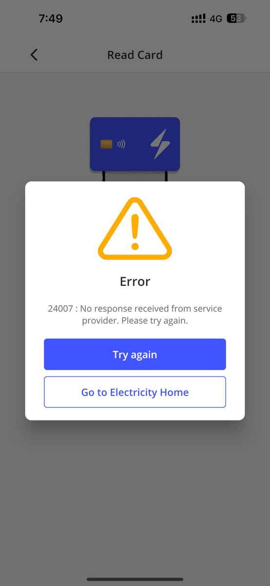 sh244Random's tweet image. يا جماعه حد يقولي اعمل ايه، عداد الكهربا عندي بيتشحن ب كارت على ابليكيشن Sahl
العداد في ٢٠ جنيه و الكهربا هتفصل و الكارت من امبارح مش راضي يتشحن عشان الابليكيشن واقعه، حد يعرف اعمل ايه :(((((