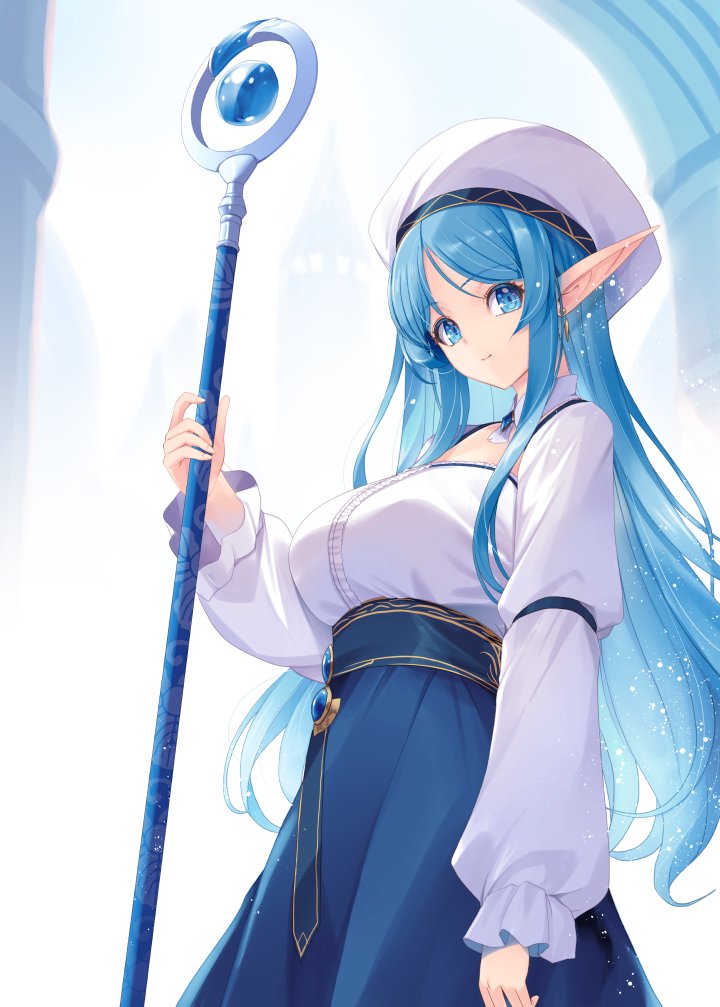 杖から水がどばどばでる系の魔術を使う 