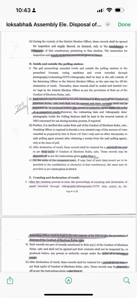 निवडणूक आयोग महाराष्ट्रात निवडणुकीत झालेल्या गडबड घोटाळा लपविण्याचे कारस्थान करत आहे.याचाच अर्थ अप्रत्यक्षपणे आपला अपराध मान्य करत आहे.
  
महाराष्ट्र विधानसभा चुनाव में चुनाव आयोग ने जो धाँधलियों को अंजाम दिया उसे छुपाने की कोशिश में जुट गया है 
कांग्रेस और प्रत्याशीयो ने मांगा