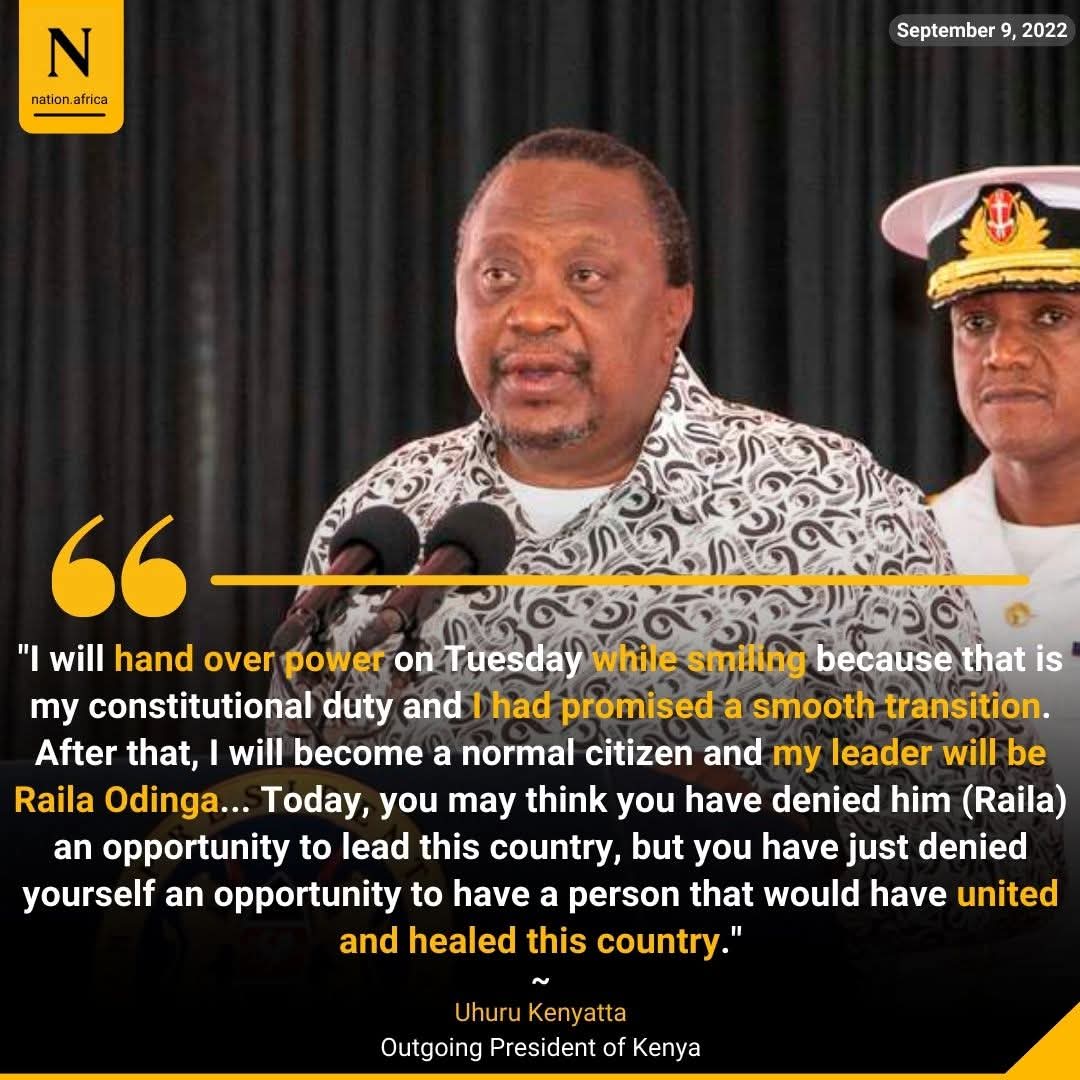 Our father told us. Here we are! God heal our motherland Kenya #SabaSaba2025