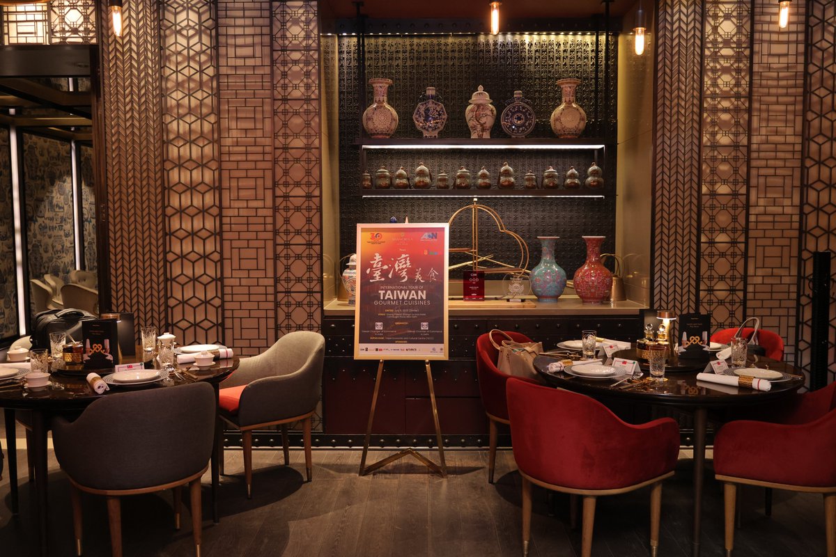 TWIndia2's tweet image. As part of its 30th anniversary activities, #TECC hosted The International Tour of Taiwan Gourmet Cuisines in New Delhi, showcasing the rich culinary heritage of Taiwan.
From exquisite seafood to diverse vegetarian offerings, the event reflected the depth of Taiwan-India…