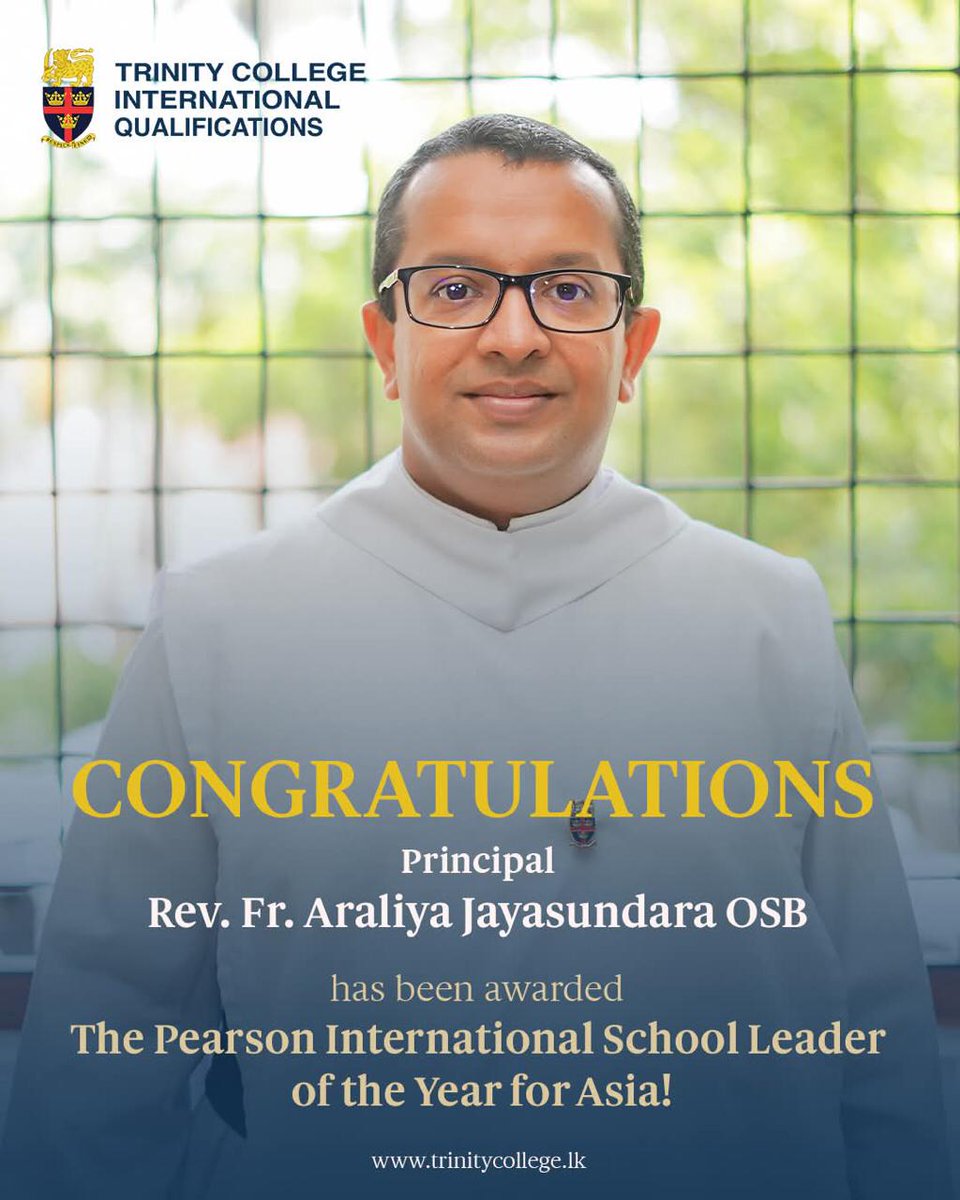 What an achievement! 👏👏👏
#TrinityCollege
