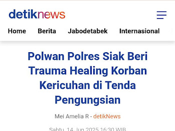 Untuk korban kericuhan polwan polres siak sisp memberikan trauma healing untuk korban agar semangat kembali Selalu Berikan Pelayanan 
#BhayangkaraSiagaBencana