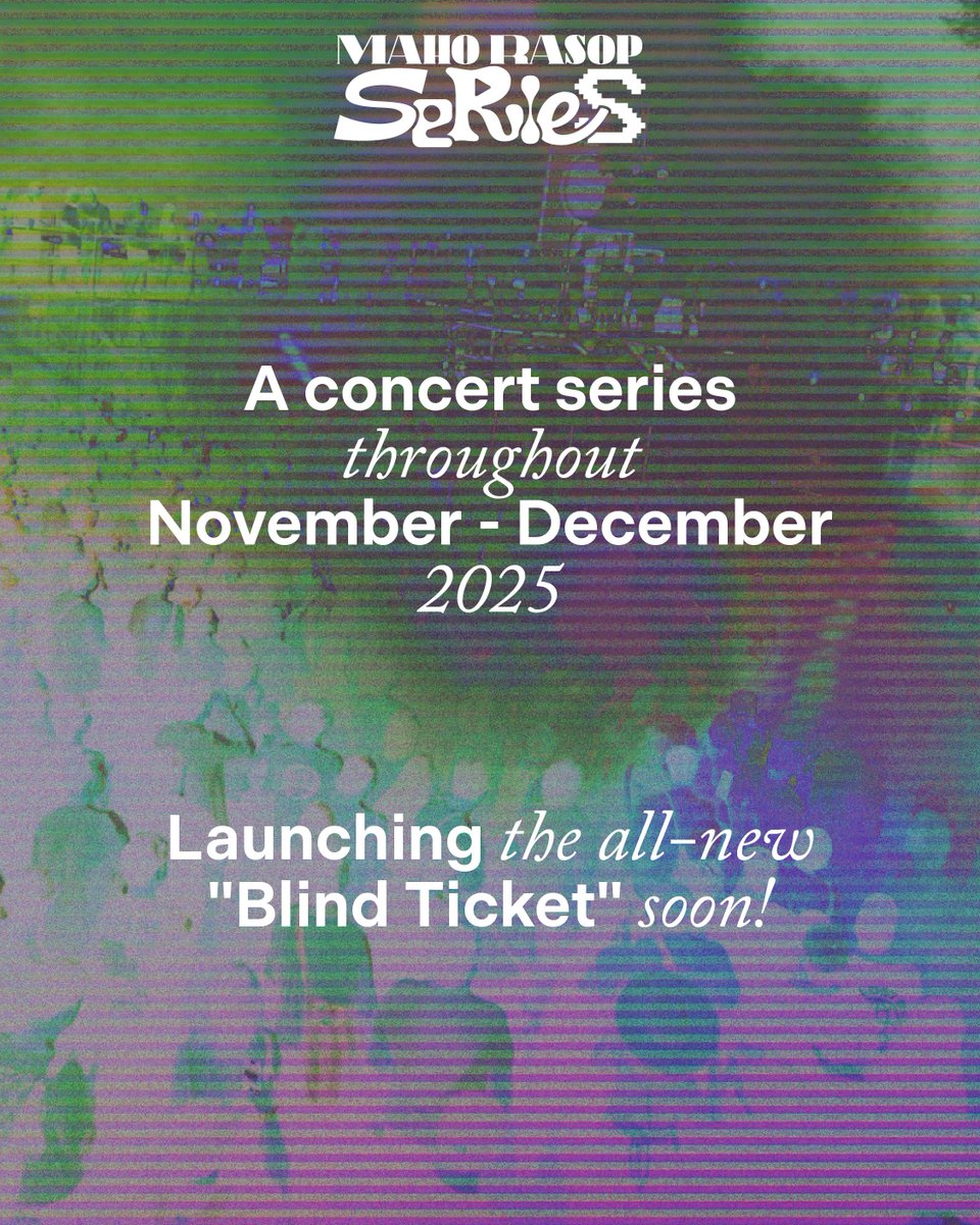 Introducing: Maho Rasop Series ▶️ (1/6)

Introducing the "𝗠𝗮𝗵𝗼 𝗥𝗮𝘀𝗼𝗽 𝗦𝗲𝗿𝗶𝗲𝘀," a special concert series brought to you by our 3 executive producers: <a href="/HYH_Live/">HAVE YOU HEARD?</a>, <a href="/SeenSceneSpace/">Seen Scene Space</a>, and <a href="/hellofungjai/">FUNGJAI👂❤️ ฟังใจ</a>. 
__  
#MahoRasopSeries #MahoRasop