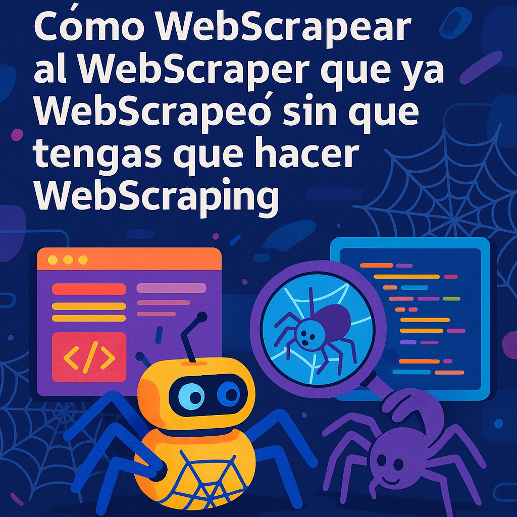 El lado del mal - Cómo WebScrapear al WebScraper que ya WebScrapeó sin que tengas que hacer WebScraping elladodelmal.com/2025/07/como-w… #AI #IA #WebScraping #Datos #Privacidad #InteligenciaArtificial #ChatGPT #DeepSeek