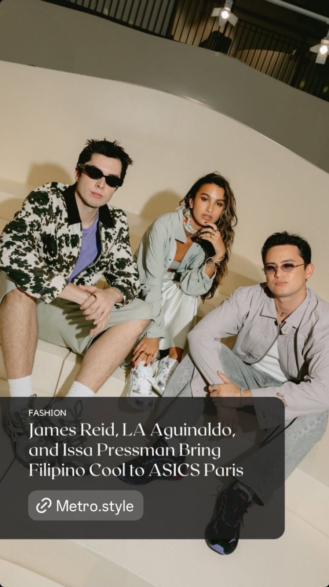 REIDersOfficial's tweet image. #ASICSSportStyle
#ASICSParisFashionWeek ▪︎ #PFW25

James Reid • #JamesReid • @tellemjaye • #IssaPressman 

©️metrodotstyle / asics_sportstyle_ph