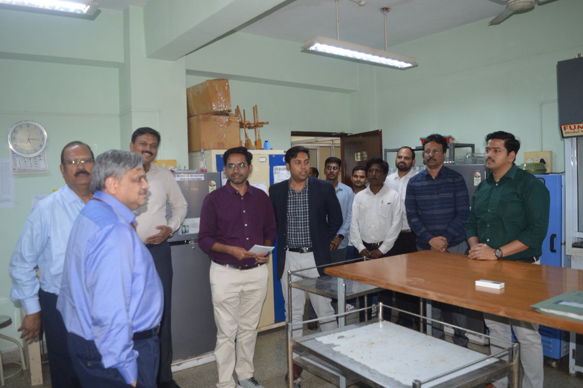 BangaloreCwc's tweet image. Sh. Navin Kumar, Member (WP &amp;amp; P), Central Water Commission and Ex-Officio Additional Secretary, Govt of India, visited Jalasoudha on 22nd April 2025.

During his visit,  toured various sections of the MSO and interacted with the officers at a session held in the Conference Hall
