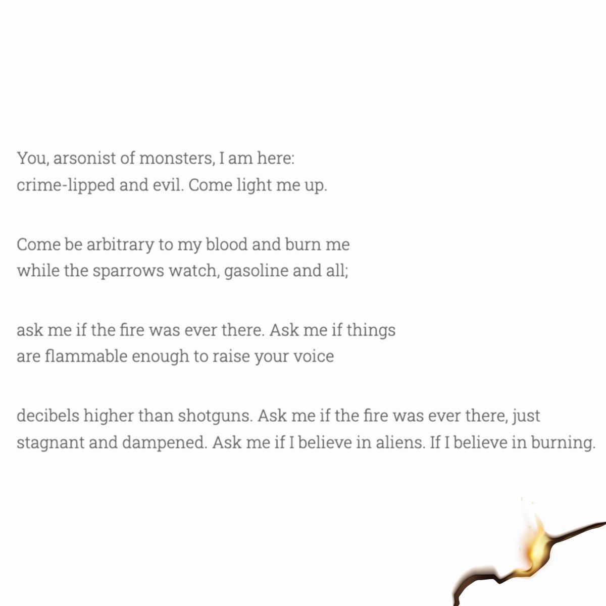 DiodeEditions's tweet image. One of two poems by Jaiden Geolingo
DIODE
18.2
diodepoetry.com/geolingo_jaide…