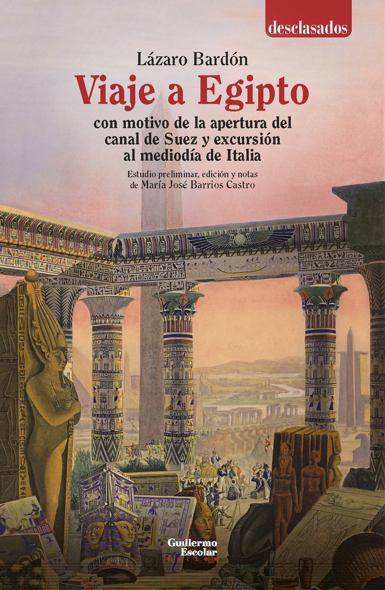 G_Escolar_E's tweet image. ¿Cogemos la maleta y nos vamos?
Lázaro Bardón (uno de los profesores de Unamuno) escribió este diario y no os decepcionará: información, humor, agudeza...
⛵️✈️
"Viaje a Egipto con motivo de la apertura del canal de Suez y excursión al mediodía de Italia" guillermoescolareditor.com/libro/viaje-a-…
