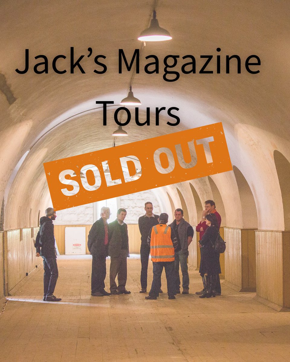 The first two monthly tours at Jack’s Magazine were completely sold out ☀️. Reminder to get your tickets in advance. Link - zurl.co/tdkvD
