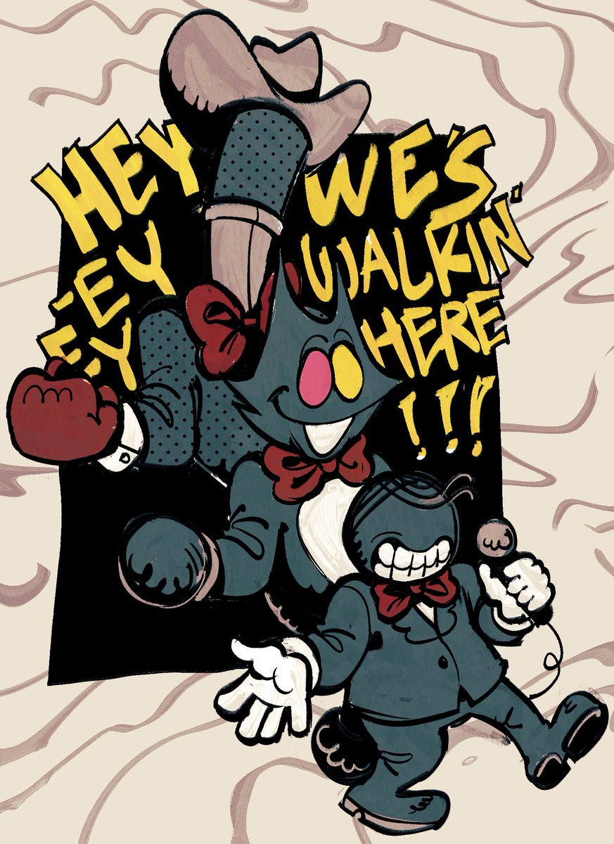 curlytsunamiART's tweet image. ive decided im extremely fond of the fake mikes (&lt;- has not done their fight yet) #DELTARUNE