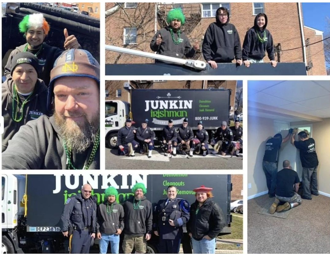 JunkinIrishman's tweet image. With a caring, experienced team of employees, all of the right tools and equipment, and a dedication to the job, we are obviously the first choice for all of your cleaning and hauling needs. #junkremoval #cleaningservice #northernnj #nj #helpishere #hireapro #hireanexpert