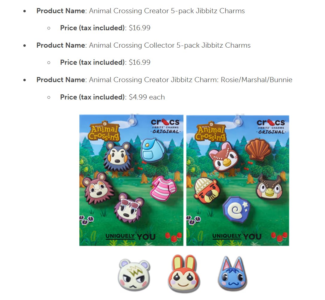 Crocs launches first-ever collaboration with Animal Crossing - available August 26th nintendo.com/us/whatsnew/cr…