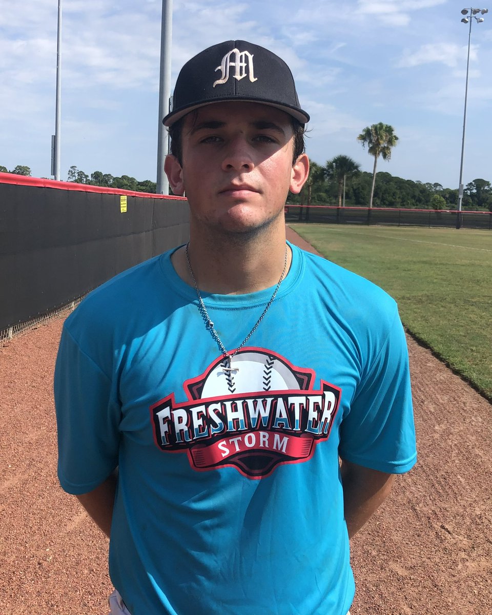 Prospect Connect Sports (@prspcntsports) on Twitter photo Tony Burrows (Mel Hi) had an outstanding weekend for the Freshwater Storm. He had several hits, multiple XBH, caught every inning and threw out numerous base runners.
He checks a lot of the right boxes. Palm Beach State is getting a really good player/person. <a href="/Tony_Burrows16/">Tony Burrows</a> Tony Burrows (Mel Hi) had an outstanding weekend for the Freshwater Storm. He had several hits, multiple XBH, caught every inning and threw out numerous base runners.
He checks a lot of the right boxes. Palm Beach State is getting a really good player/person. <a href="/Tony_Burrows16/">Tony Burrows</a>