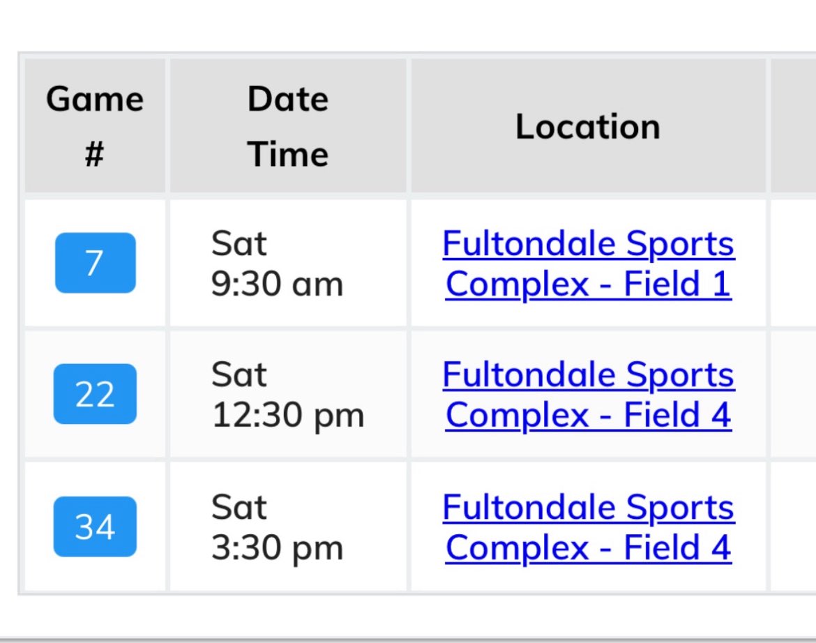 FaithCofer08's tweet image. I’m excited for the opportunity to compete with my awesome teammates once again this coming weekend at the Heart of Dixie Tournament in Fultondale!
Saturday schedule is listed below!! Thank you in advance to all the coaches taking the time to come and watch us play!!…