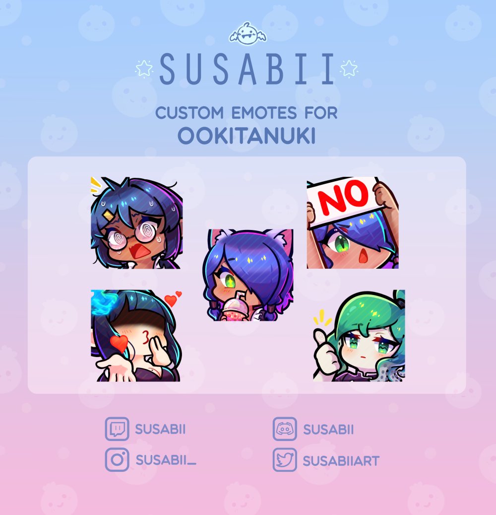 Emotes for The Big Ooker!
#ArtCommission #Emote #ArtistOnTwitter