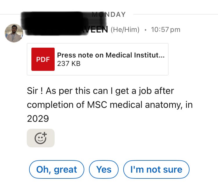 TMMAOfficial's tweet photo. This message is from Just a student who dreamed of doing MSc in Medical Anatomy while majority of the students who are currently doing MSc Medical Postgraduation, those who recently graduated are nowhere to be seen and are not bothered. https://t.co/9OH0dhJFxF