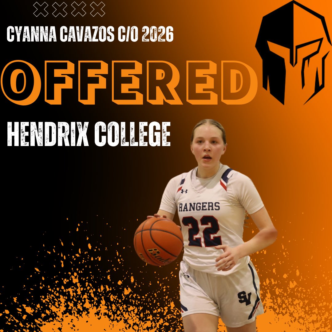 Cyanna Cavazos (@cyannacavazos) on Twitter photo After a great conversation with Coach Sullivan, I am beyond blessed to receive an official offer from <a href="/HX_WBB/">Hendrix Women's Basketball</a>
<a href="/realcoachc4/">Coach C</a> <a href="/SV_LadyRangers/">Smithson Valley Girls Basketball</a> <a href="/pmpgirlsbball/">Players Make Plays (PMP) Girls Basketball</a> After a great conversation with Coach Sullivan, I am beyond blessed to receive an official offer from <a href="/HX_WBB/">Hendrix Women's Basketball</a>
<a href="/realcoachc4/">Coach C</a> <a href="/SV_LadyRangers/">Smithson Valley Girls Basketball</a> <a href="/pmpgirlsbball/">Players Make Plays (PMP) Girls Basketball</a>