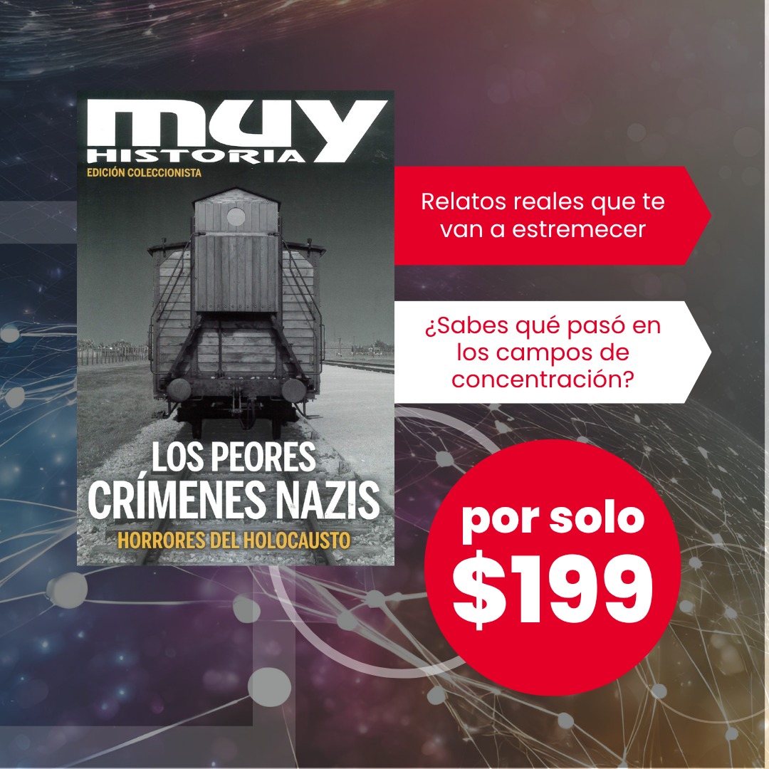 ¿Sabes qué pasó realmente en los campos de concentración? ¡No te pierdas la nueva edición de Muy Historia! Búscala en tu punto de venta más cercano o suscríbete en: suscripcionesmuyinteresante.com.mx