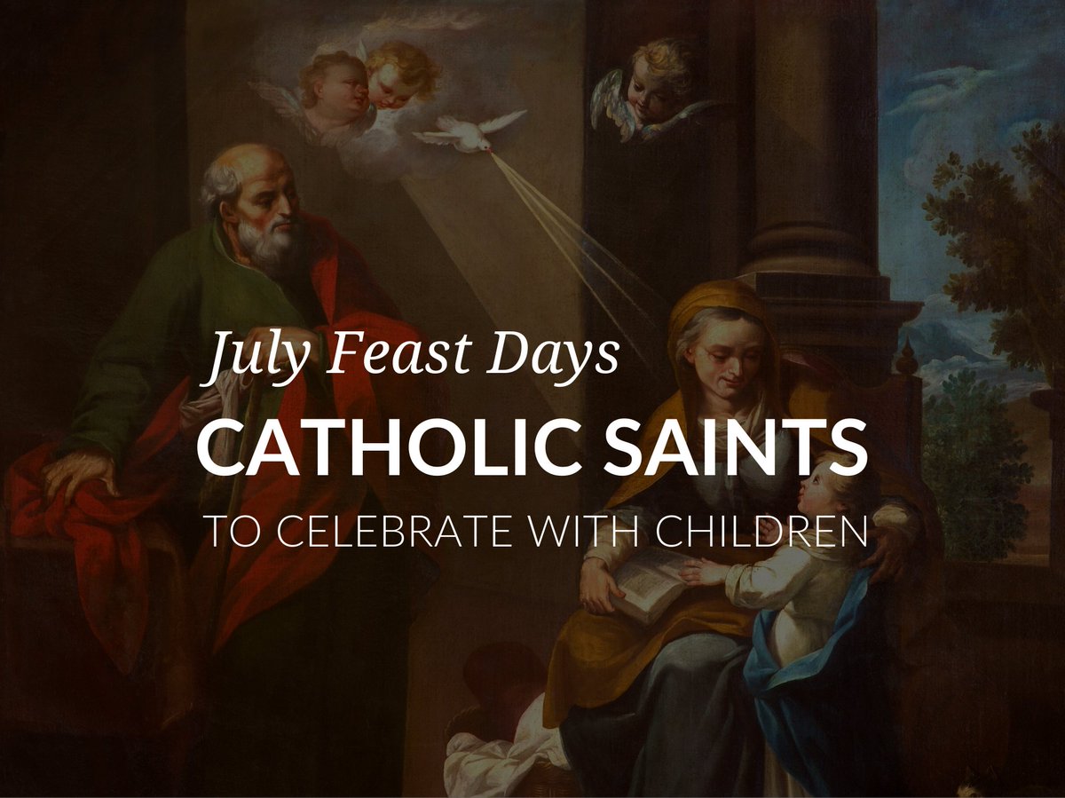 Celebrating Catholic Saints with July Feast Days: hubs.ly/Q03w8Jjp0

#CatholicSaints #FeastDays #Education #FaithFormation