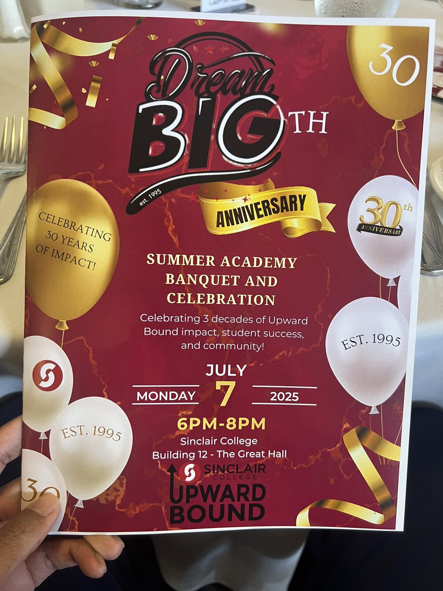 willisb_jr's tweet image. Great evening celebrating Sinclair College Upward Bound’s 30th Anniversary. We celebrated 3 decades of Upward Bound impact, student success, and community!