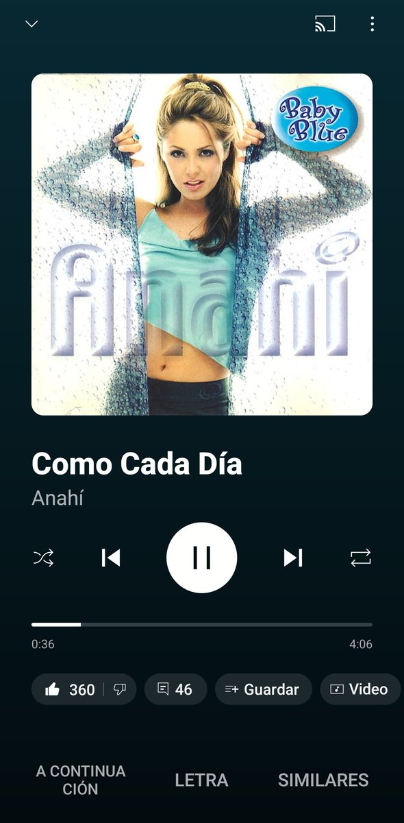 ucecitha's tweet image. Antes de ir a estudiar, escuchando a @Anahi