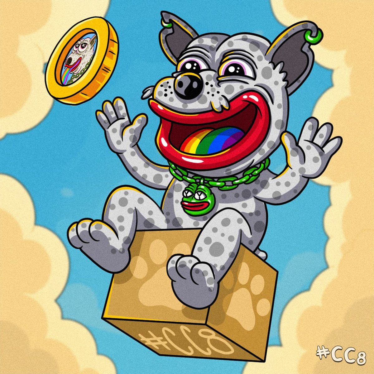 What goes up…
turns into $ZEUS. 🚀🐾