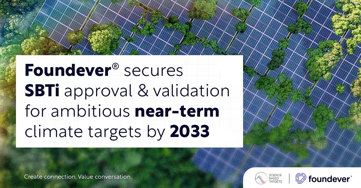 Foundever® (@foundeverglobal) on Twitter photo Today we announced an important milestone with the official validation of our near-term targets by the Science Based Targets Initiative (<a href="/sciencetargets/">Science Based Targets initiative</a>), a corporate climate action organization that enables companies and financial institutions worldwide to play their part in Today we announced an important milestone with the official validation of our near-term targets by the Science Based Targets Initiative (<a href="/sciencetargets/">Science Based Targets initiative</a>), a corporate climate action organization that enables companies and financial institutions worldwide to play their part in