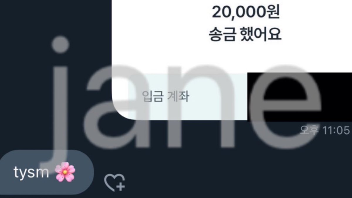 JANE korean bank transfer/proxy service tweet media