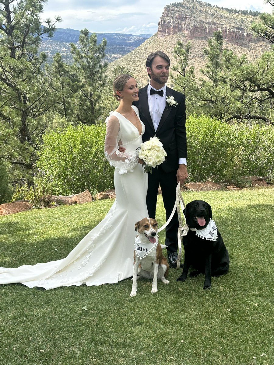 frank_wolfe3's tweet photo. Married my youngest daughter off this past weekend…so happy for Ben and Aubrey Mathers! https://t.co/ooqQtS6CiZ