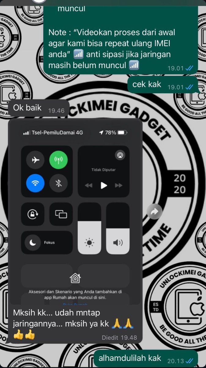 woqble's tweet photo. JASA UNLOCK UNBLOCK IMEI ALL OPERATOR &amp; ALL TYPE PHONE
- Bulanan
- Beacukai
WA DI BIO GUYS🫰🏻
#zonauang  #unblockimei #unlockimei https://t.co/mnhPN5nhEw
