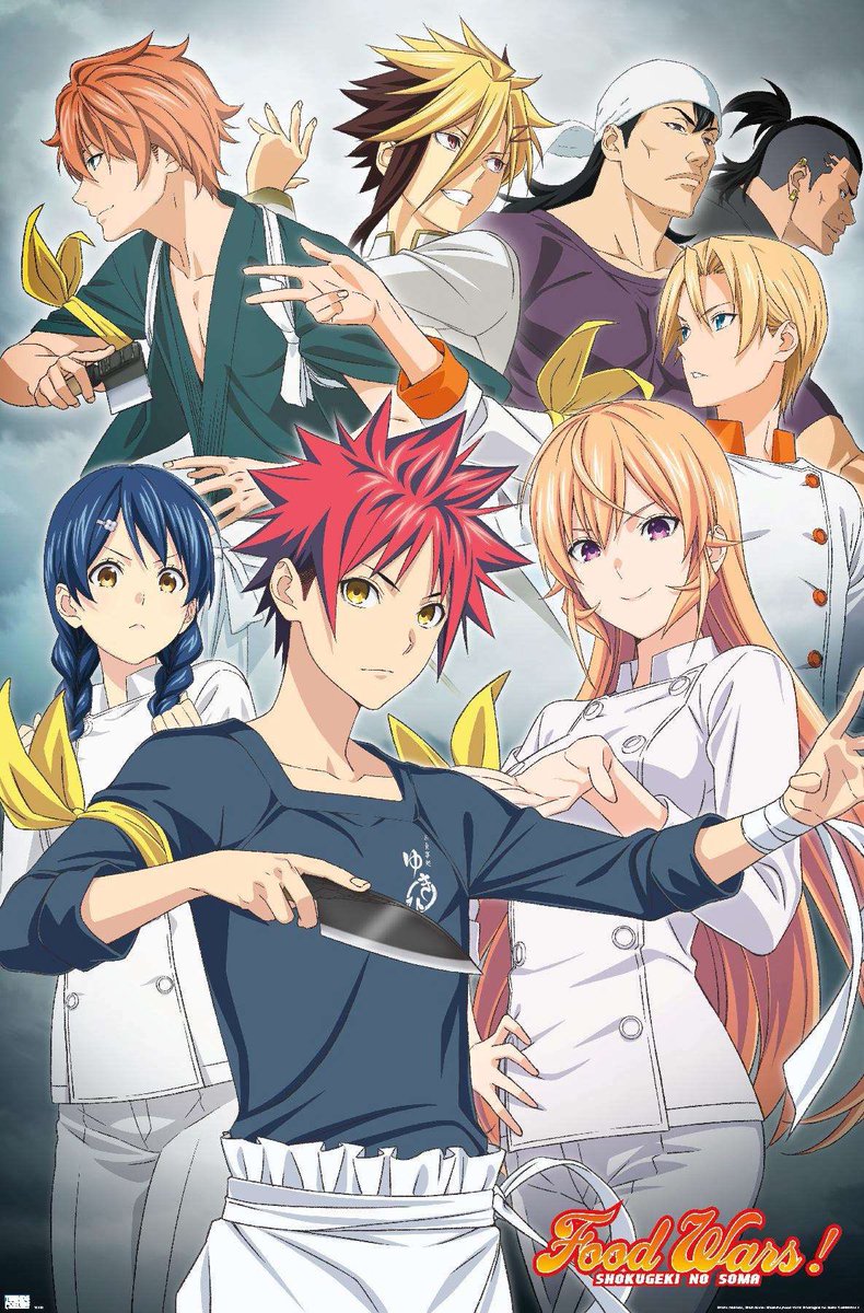 Can you guys believe that Today is the 6 year anniversary of #FoodWars debuting on #Toonami? 
<a href="/shepard_blake/">Blake Shepard VA</a> 
<a href="/jadbsaxton/">Jad Saxton 🗯️♎️💗</a> 
<a href="/lucilovesmic/">Luci Christian</a> 
<a href="/BKarbowski/">Brittney Karbowski</a> 
<a href="/JayHickmanMD/">Jay Hickman</a> 
<a href="/ChristinaMarieK/">Christina Kelly</a> 
<a href="/natatot/">Nathan</a> 
<a href="/TheMorganBerry/">Morgan Berry</a>