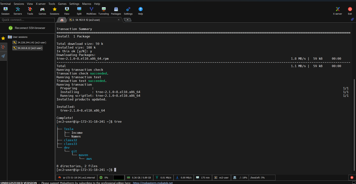 Ruler_of_Army's tweet photo. Day 2.
Today I was able to create a directory for Tesla clients and also create directories in a parent and verbose form using mkdir -vp .../.../.../
#DevOps #Linux #100DaysOfCode #blacktechTwitter #BlackMenWinning https://t.co/NfI5MDEsP9