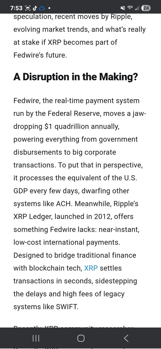 Dogesupport123's tweet photo. Xrp you have to read this. Must read. https://t.co/7SlSQsWS5k
