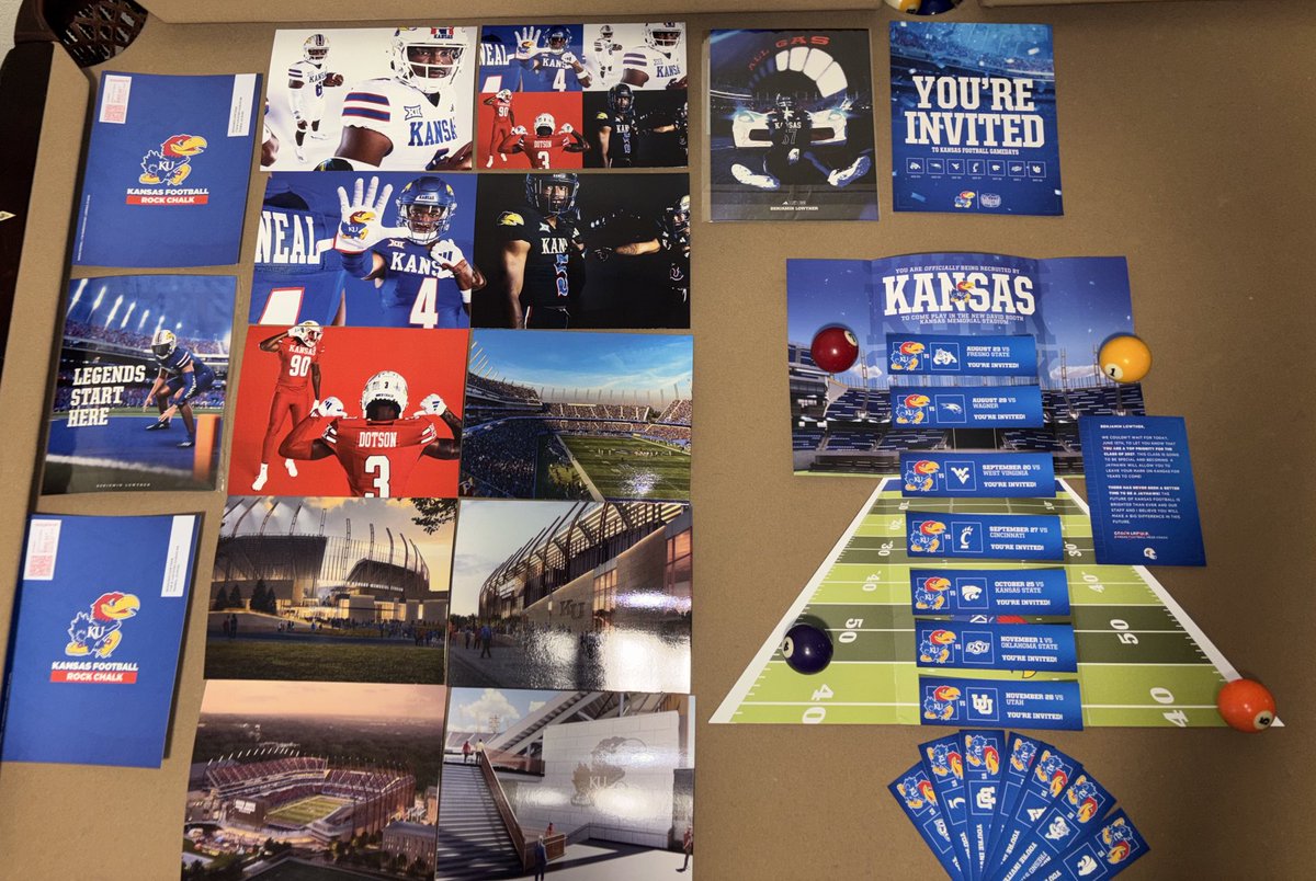 Ben Lowther (@benlowther2027) on Twitter photo Thank you so much <a href="/KU_Football/">Kansas Football</a>, <a href="/BillyBonneau/">Billy Bonneau</a>, <a href="/CoachAgpalsa/">Daryl Agpalsa</a> for the amazing mail!!!!
<a href="/CoachThiele/">Tim Thiele</a>
<a href="/KamrynBennett/">Kam Bennett</a>
<a href="/RonTBAOL/">Ron Sowers</a>
<a href="/Cehsfootball/">Centennial Coyotes Football</a> Thank you so much <a href="/KU_Football/">Kansas Football</a>, <a href="/BillyBonneau/">Billy Bonneau</a>, <a href="/CoachAgpalsa/">Daryl Agpalsa</a> for the amazing mail!!!!
<a href="/CoachThiele/">Tim Thiele</a>
<a href="/KamrynBennett/">Kam Bennett</a>
<a href="/RonTBAOL/">Ron Sowers</a>
<a href="/Cehsfootball/">Centennial Coyotes Football</a>
