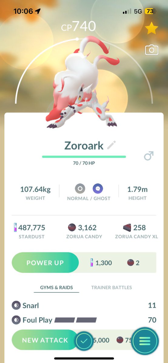 Zorua y Zoroark de Hisui en #PokémonGO 🔥

#Pokémon #GDL