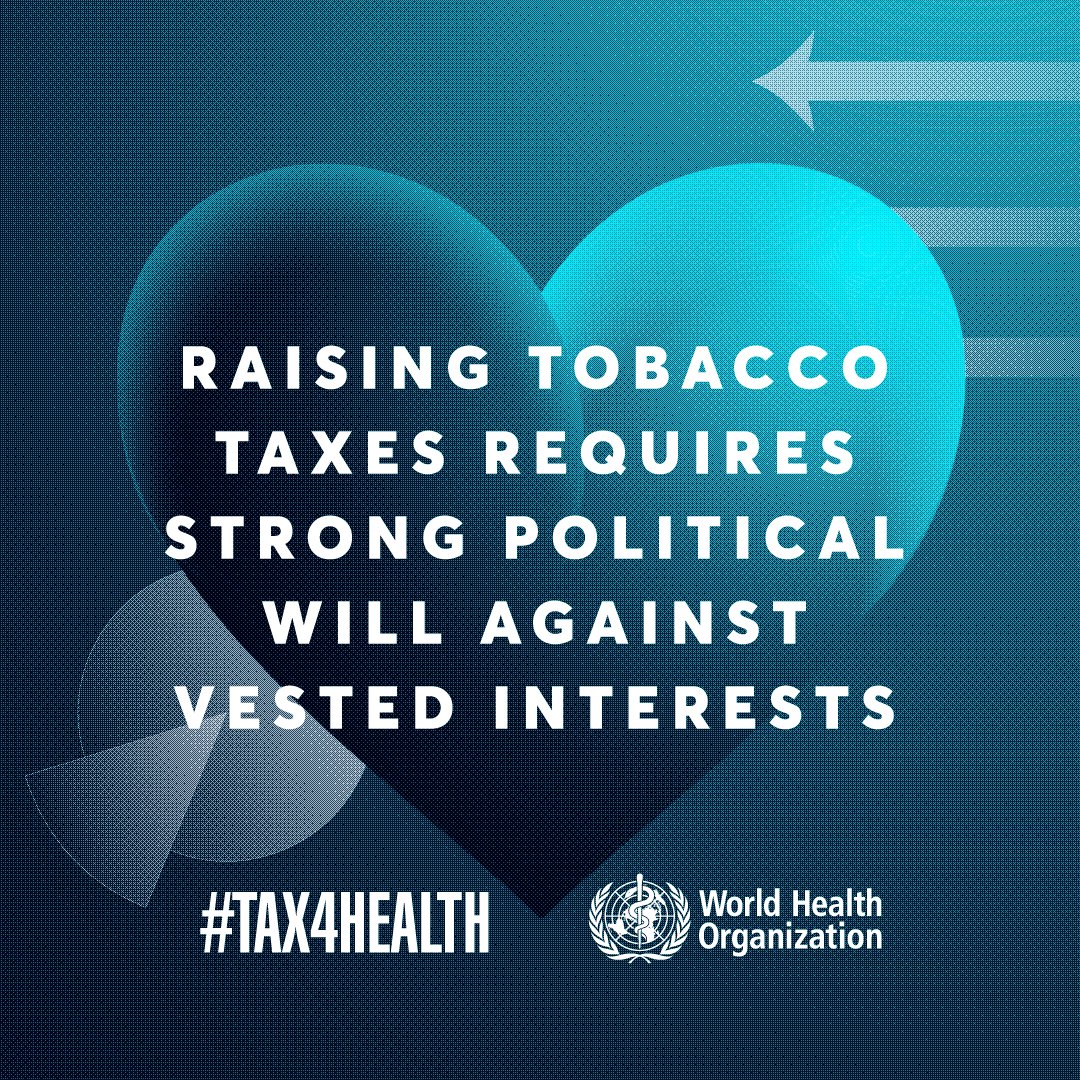 SEATCA (@seatcadotorg) on Twitter photo To accelerate progress, WHO launches the ‘3 by 35’ initiative, helping governments:
- Cut more consumption
- Raise more revenue
- Save more lives
Learn more 👉 bit.ly/40A3T3N
#Tax4Health <a href="/WHO/">World Health Organization (WHO)</a> To accelerate progress, WHO launches the ‘3 by 35’ initiative, helping governments:
- Cut more consumption
- Raise more revenue
- Save more lives
Learn more 👉 bit.ly/40A3T3N
#Tax4Health <a href="/WHO/">World Health Organization (WHO)</a>