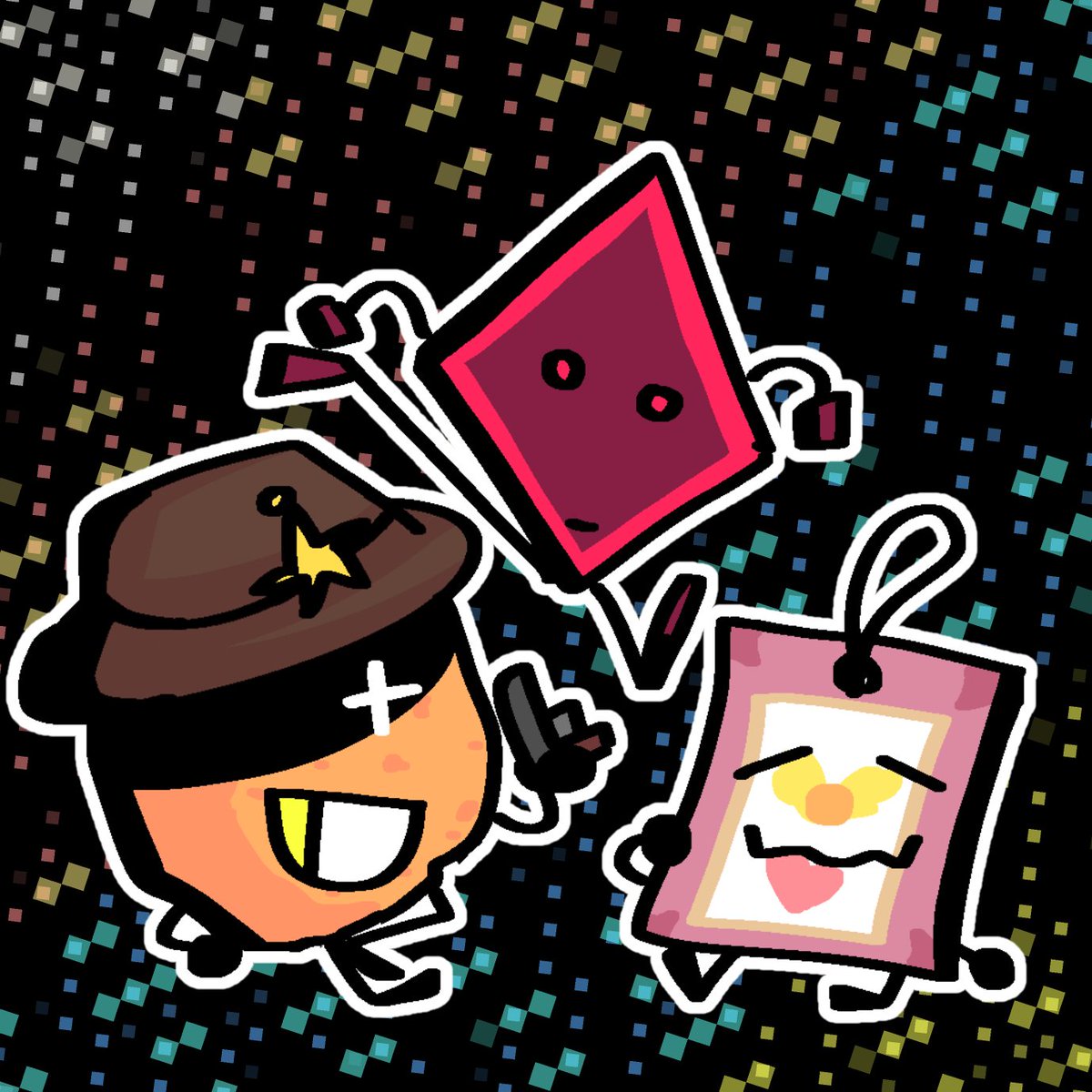 NBruhwhat's tweet image. Here are some concepts I did js for fun, here are the names
Daddy finger
Little big Planet
Rusty nail
Tator
Obligatory red CHARCTER
Blessed charm
#objectshowcommunity #objectshows idfk how to do tags man