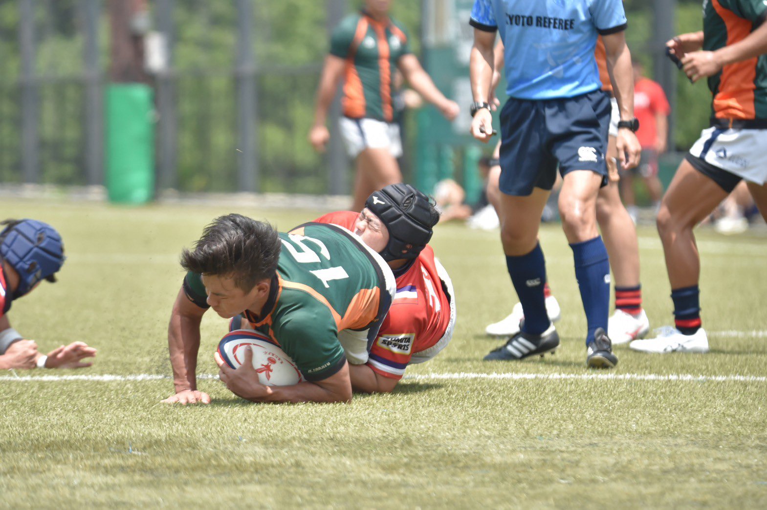 京都産業大学　ラグビー部　ヤッケ ラグビー - 京都産業大・三木皓正主将は「タックルの鬼