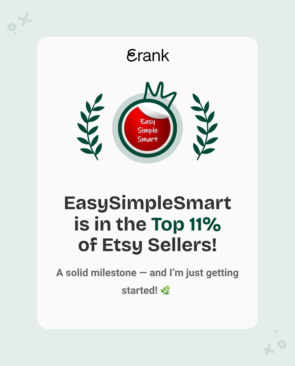 EasySimpleSmart's tweet image. Not too bad!
