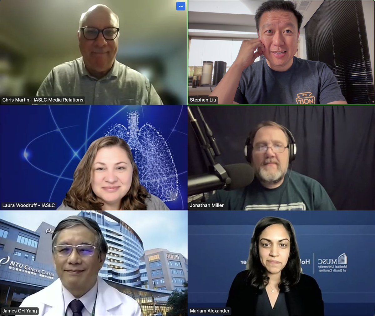 StephenVLiu's tweet photo. Watch for this episode of the @IASLC podcast Lung Cancer Considered next week - I discuss the latest FDA approval for lung cancer: sunvozertinib, for lung cancer with an EGFR exon 20 insertion. Great discussion and background with Drs. James Chih-Hsin Yang and @MariamAlex26! https://t.co/B9zrdyn2hr