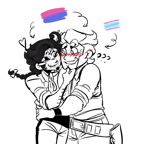 I was gonna finish this for pride and then ngl I got suppppeerrr lazy,,,, hashtag 🐎🌬 I need to dust off my wips,,, happy late pride gang HI POCO! HI COLT!

#pocoxcolt #coltbrawlstars #brawlstarscolt #pocobrawlstars #brawlstarspoco #brawlstars