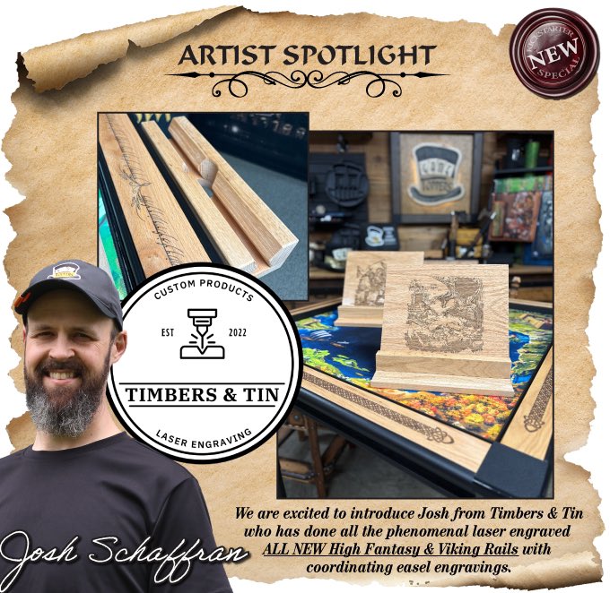GameToppersLLC's tweet photo. We are nearing the end. 600 % funded and 14 stretch goals unlocked! You don’t want to miss out on all the great deals and new items we have. Now is the best time to get that table you’ve always wanted. Starting at only 399.00
New game mats. New accessories. New limited edition Toppers. @GameToppersLLC 

https://t.co/UPt2wtERHw