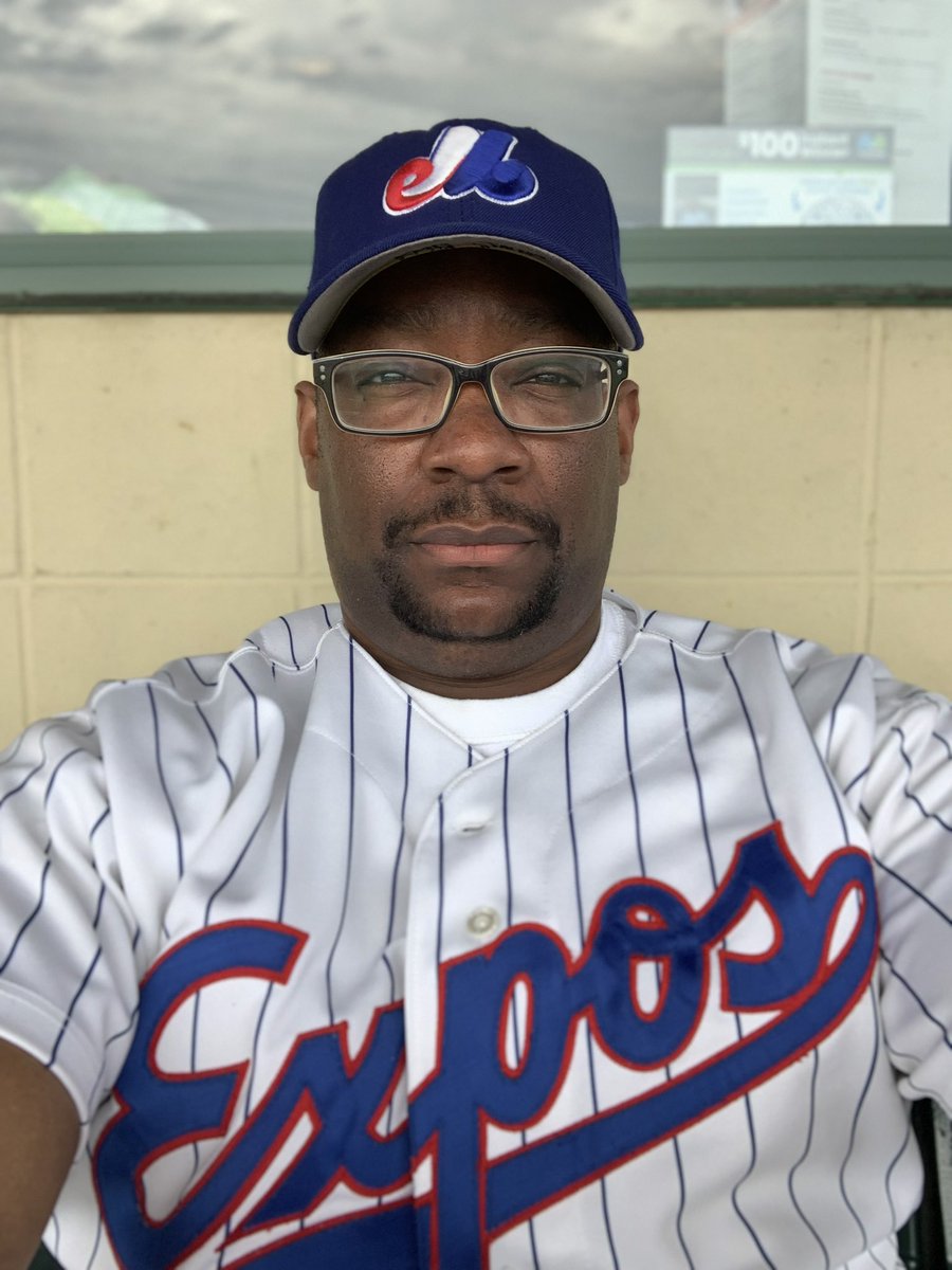 I completely support showing up to ballgames in Montreal Expos gear.
