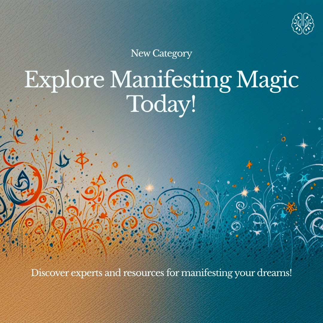 MindProDirect's tweet image. 🪄 Just launched: Manifesting Magic category on MindProDirectory ✨

Explore:
🔮 Energy alignment &amp;amp; manifestation tools
🌙 Rituals, spellwork &amp;amp; spiritual coaching
💫 Courses on magnetic living
Manifest with purpose 👉 mindprodirectory.com
#ManifestingMagic #MindProDirectory