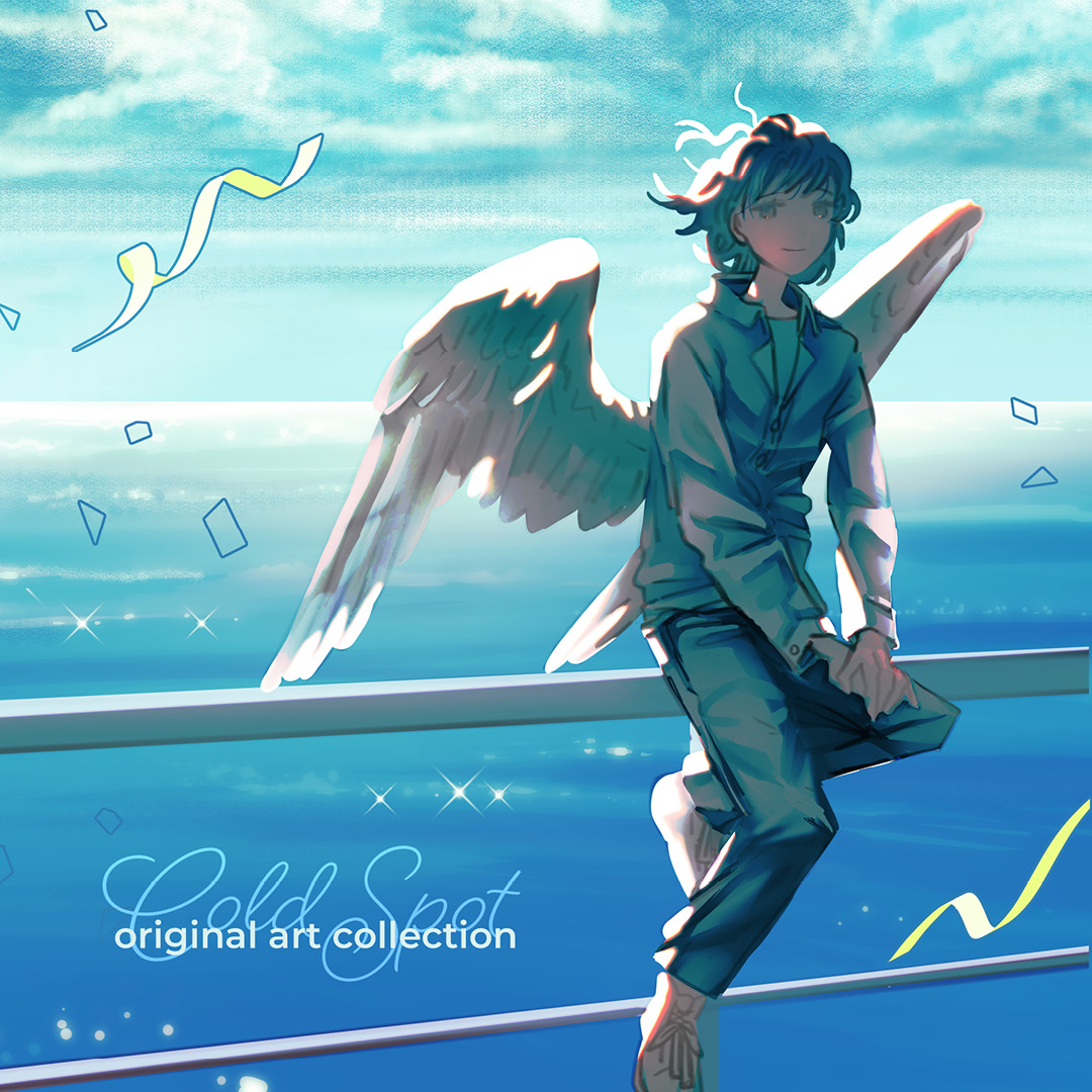 currypanini's tweet image. I&apos;m printing a small original art zine for upcoming cons! 😊Will feature various favorite works from 2022-2025 with lots of mermaids and other ocs 🧜‍♀️👼🌺 🫧🌊