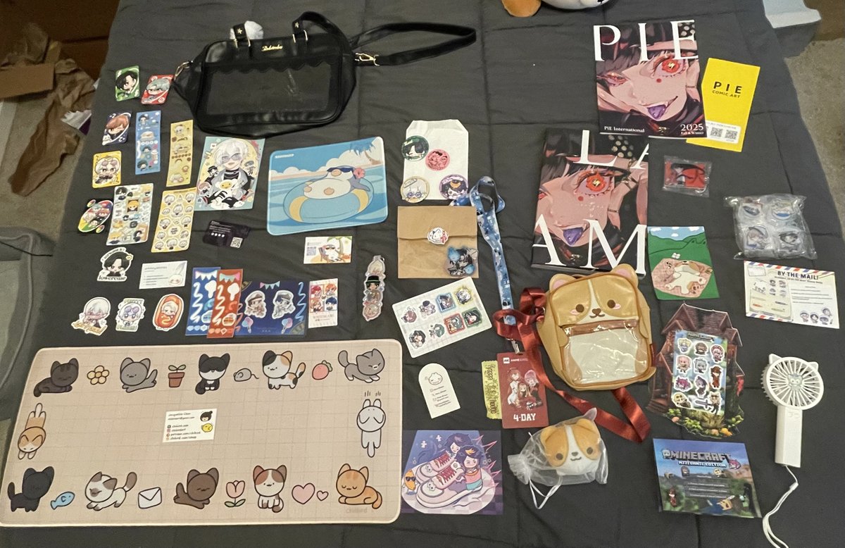 ππ¦ Mariβ (@maido_ari) on Twitter photo My AX haul! Thank you everyone for the wonderful goods! (ignore the cat toys in the back)
Book Off (itabag), LAM sensei (autograph), chibird, <a href="/daphodoodle/">daph π AX I18</a>, <a href="/pebotsuu/">Min: AX I59</a>, @beepbeeppenguin, <a href="/wheeskars/">whisk π»ββοΈπΏοΈβ€οΈπ | AX i51</a>, <a href="/coco_choon/">chun β¨π AX G38/ SIF F16</a>, @nikoorin, <a href="/peachfrosty/">dea π AX D14</a>, <a href="/onhiku/">π₯©nhiku @ AX U19</a>, <a href="/sugarmintdreams/">Lily π β AX K21</a> & <a href="/meltedicecubes/">Bingβ¨AX G4, ANYC</a>!! My AX haul! Thank you everyone for the wonderful goods! (ignore the cat toys in the back)
Book Off (itabag), LAM sensei (autograph), chibird, <a href="/daphodoodle/">daph π AX I18</a>, <a href="/pebotsuu/">Min: AX I59</a>, @beepbeeppenguin, <a href="/wheeskars/">whisk π»ββοΈπΏοΈβ€οΈπ | AX i51</a>, <a href="/coco_choon/">chun β¨π AX G38/ SIF F16</a>, @nikoorin, <a href="/peachfrosty/">dea π AX D14</a>, <a href="/onhiku/">π₯©nhiku @ AX U19</a>, <a href="/sugarmintdreams/">Lily π β AX K21</a> & <a href="/meltedicecubes/">Bingβ¨AX G4, ANYC</a>!!