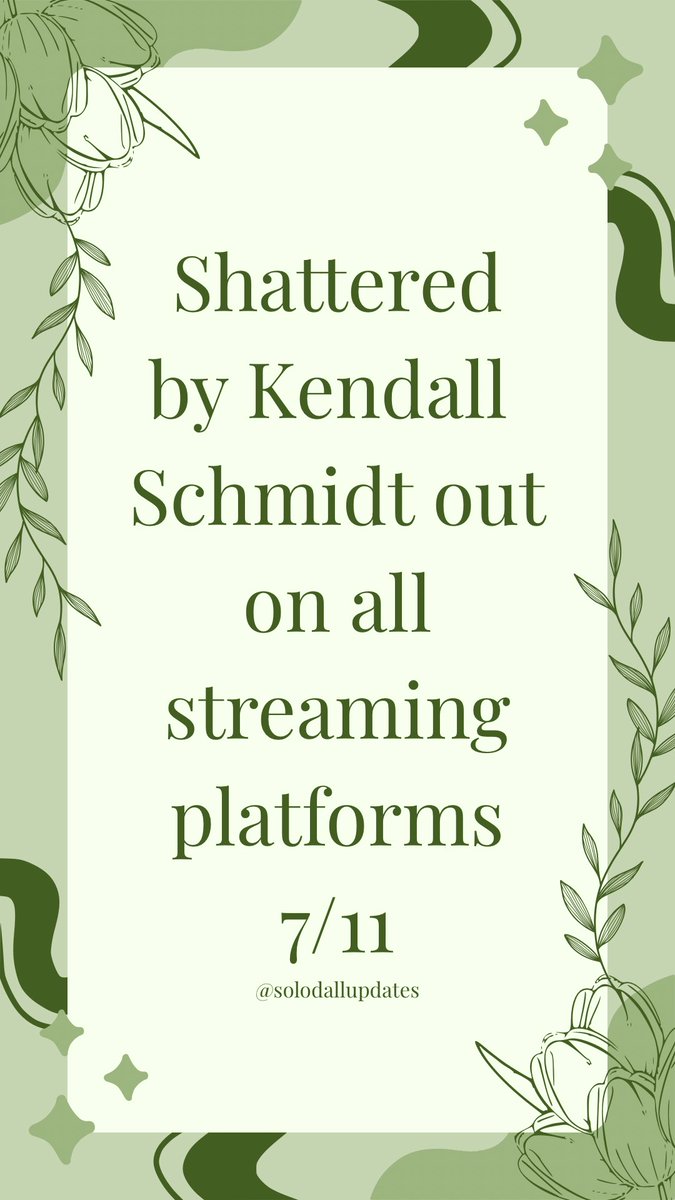 Kendall Schmidt Updates tweet media