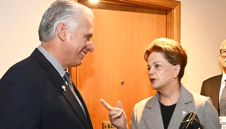 La presidenta del Nuevo Banco de Desarrollo (NBD) del Grupo BRICS, Dilma Rousseff, sostuvo con el Presidente Díaz-Canel un encuentro en la mañana de este lunes, en estas horas de la XVII Cumbre de los BRICS.

Ver más:

pcc.cu/el-mensaje-de-…